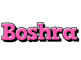 Boshra girlish logo