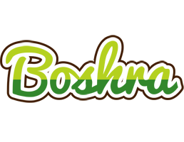 Boshra golfing logo