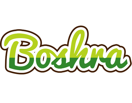 Boshra golfing logo
