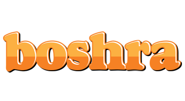 Boshra orange logo