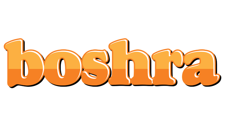 Boshra orange logo