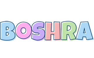 Boshra pastel logo