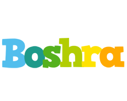 Boshra rainbows logo