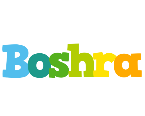 Boshra rainbows logo