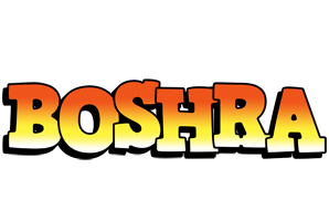 Boshra sunset logo