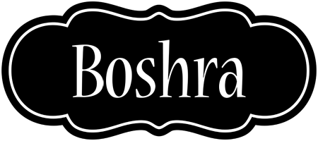 Boshra welcome logo