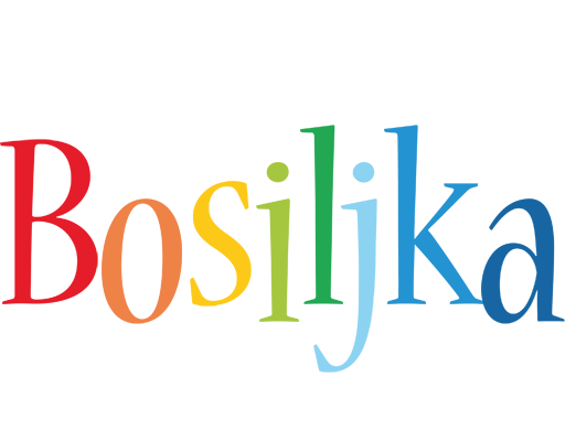 Bosiljka birthday logo