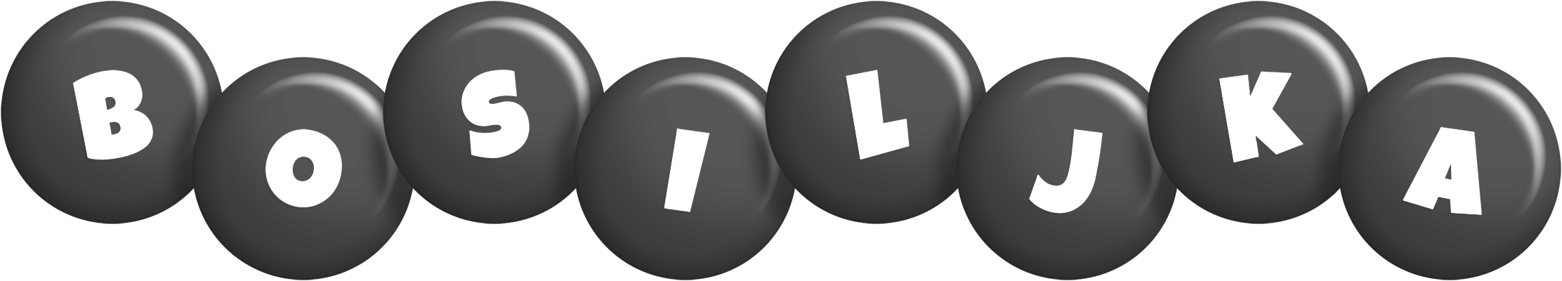 Bosiljka candy-black logo