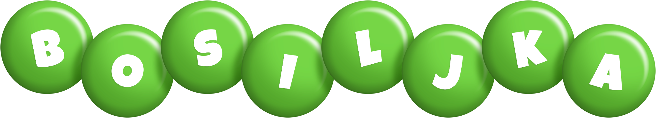 Bosiljka candy-green logo