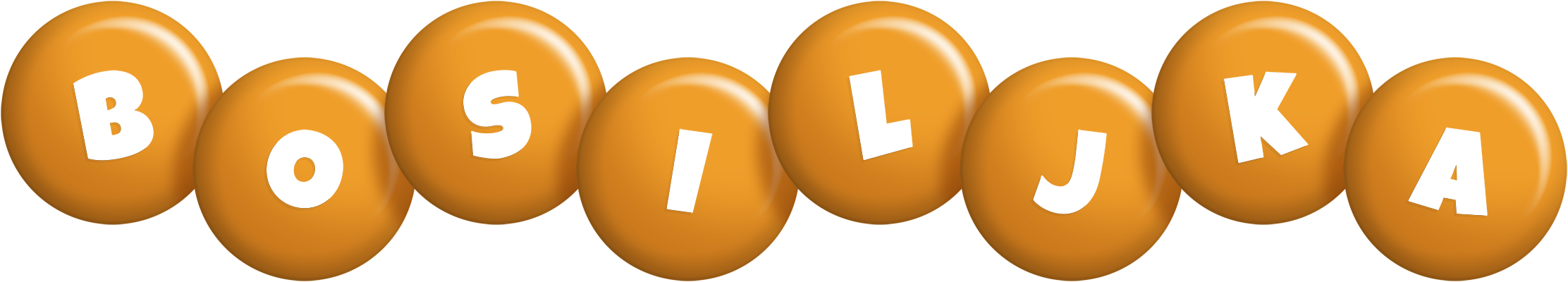 Bosiljka candy-orange logo