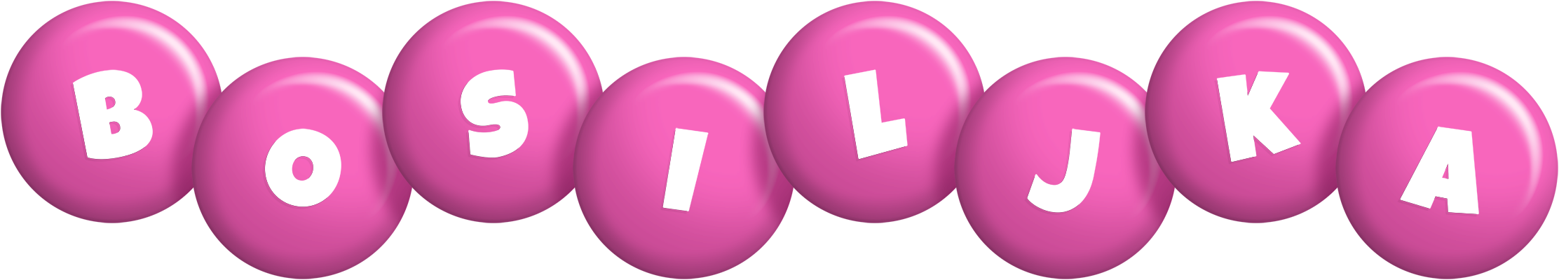 Bosiljka candy-pink logo