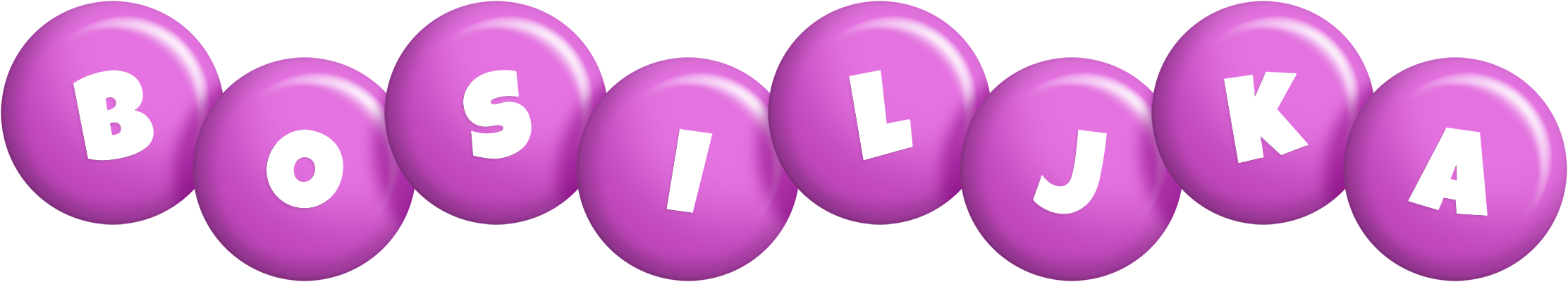 Bosiljka candy-purple logo