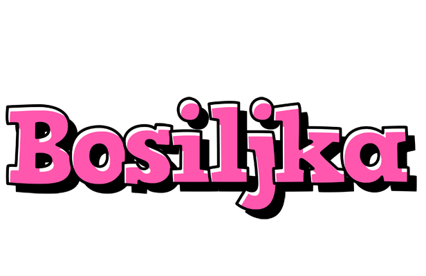 Bosiljka girlish logo