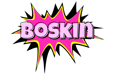 Boskin badabing logo