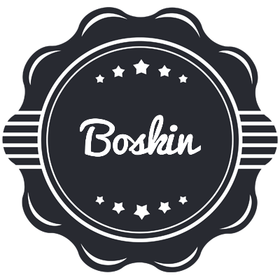 Boskin badge logo