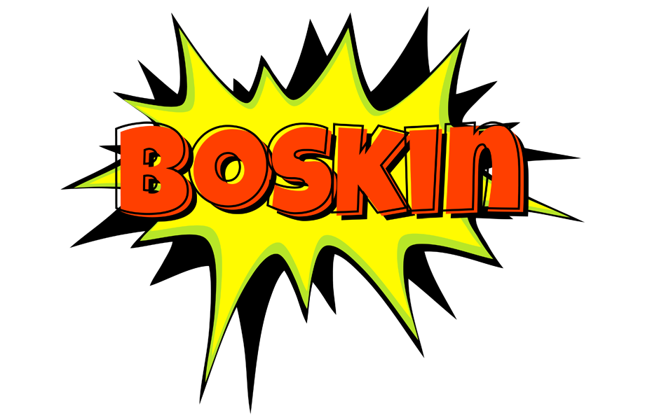 Boskin bigfoot logo