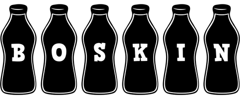 Boskin bottle logo