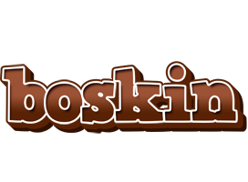 Boskin brownie logo