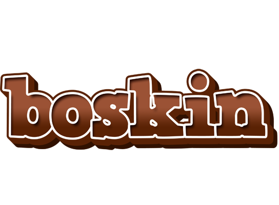 Boskin brownie logo