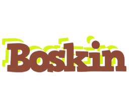 Boskin caffeebar logo