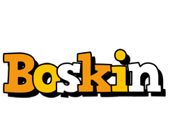 Boskin cartoon logo