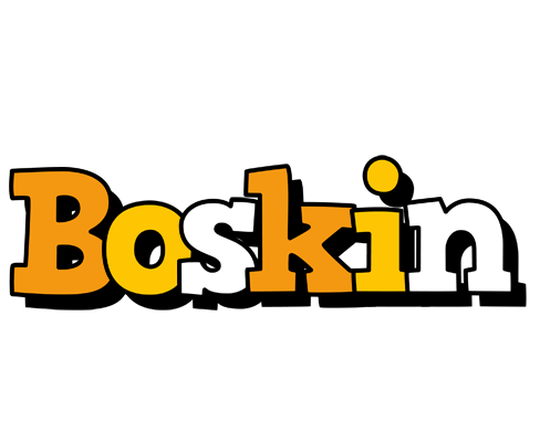 Boskin cartoon logo