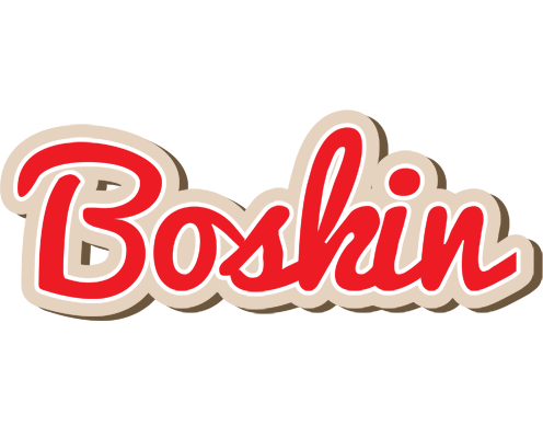 Boskin chocolate logo