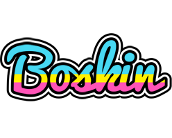 Boskin circus logo