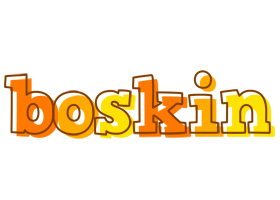 Boskin desert logo