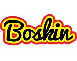 Boskin flaming logo