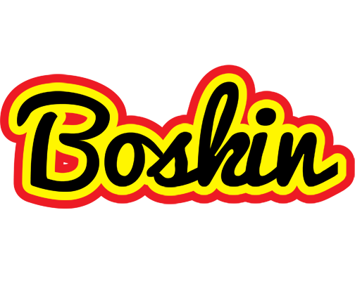 Boskin flaming logo