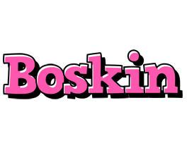 Boskin girlish logo