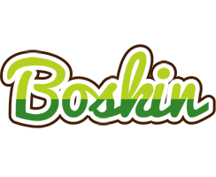 Boskin golfing logo