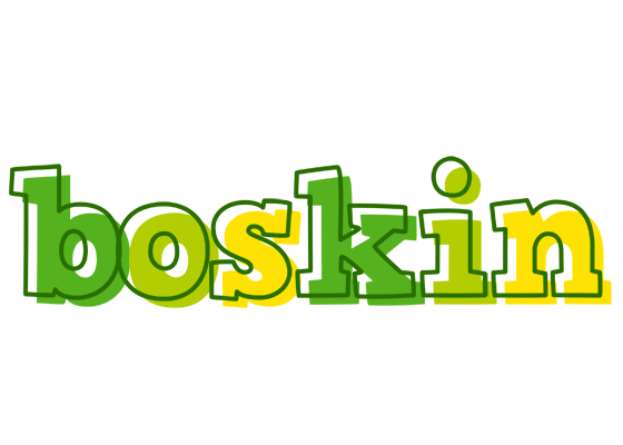 Boskin juice logo