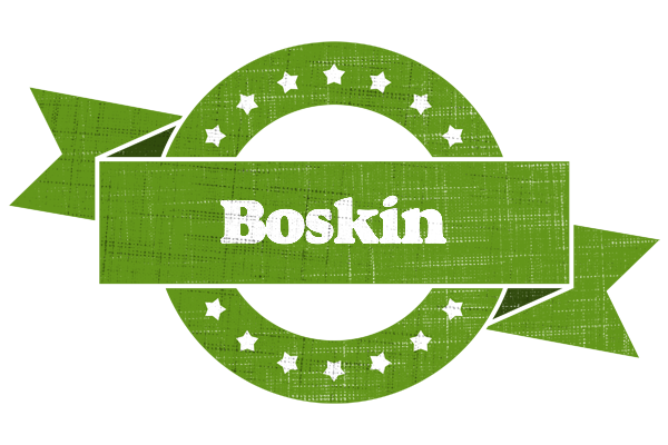 Boskin natural logo