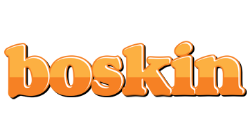 Boskin orange logo