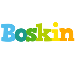 Boskin rainbows logo