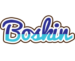 Boskin raining logo