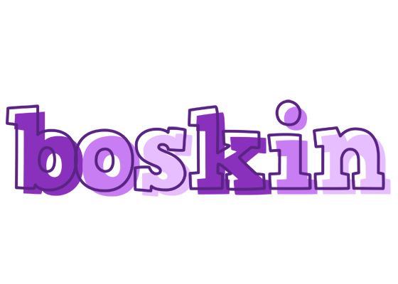Boskin sensual logo