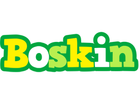 Boskin soccer logo