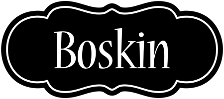 Boskin welcome logo