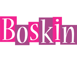 Boskin whine logo