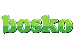 Bosko apple logo