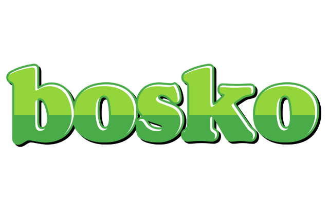 Bosko apple logo