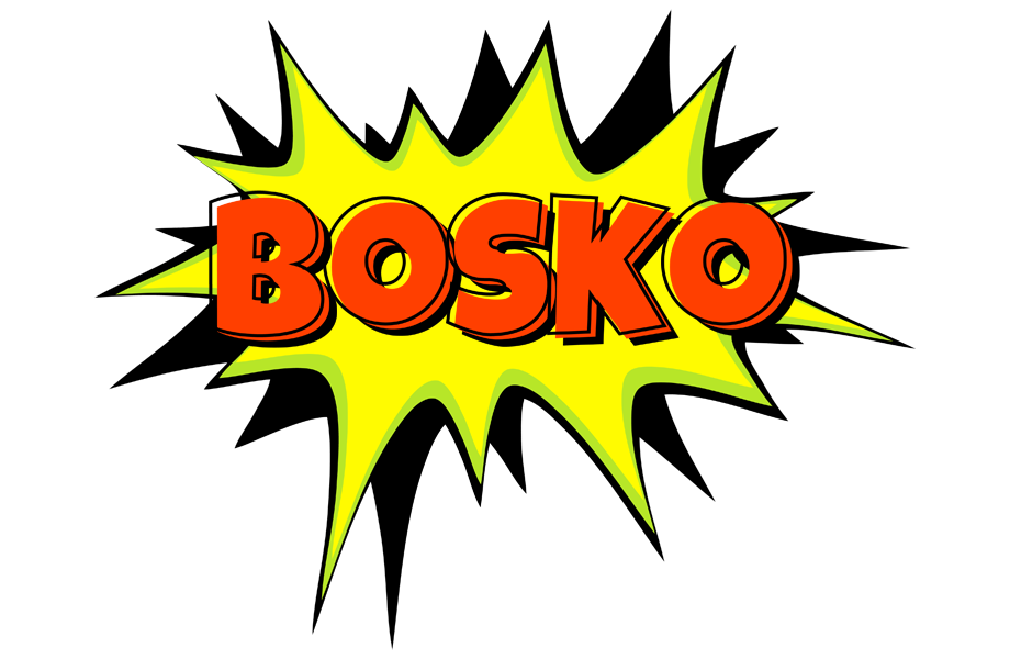 Bosko bigfoot logo