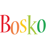 Bosko birthday logo