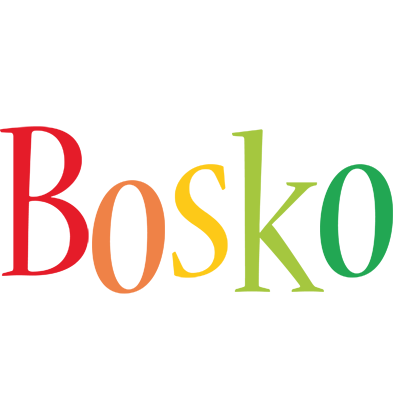 Bosko birthday logo