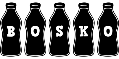 Bosko bottle logo