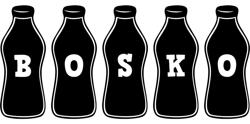 Bosko bottle logo