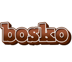 Bosko brownie logo